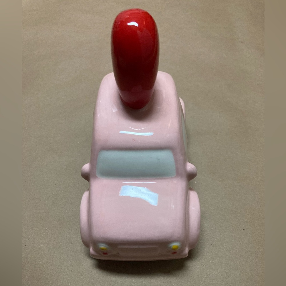 Spritz Target Ceramic Valentine's Day Car Love Bug Pink Red Heart Tier Tray Deco - Picture 4 of 5
